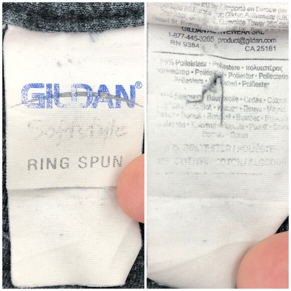 Gildan XXL Gray Las Vegas King Of Nevada World's Budweiser Graphic Tee Shirt - Picture 4 of 4